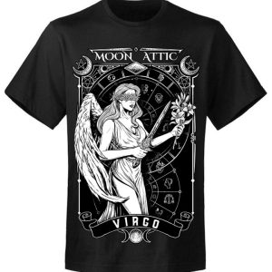 T-shirt homme Moon Attic Virgo Attic T-shirt homme Moon Attic Virgo Attic