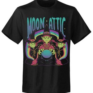 T-shirt homme Moon Attic the three witches Attic T-shirt homme Moon Attic the three witches Attic