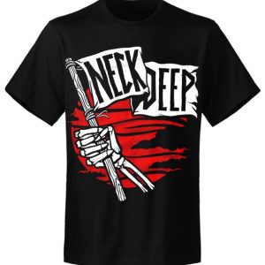 T-shirt homme Neck Deep Flag T-shirt homme Neck Deep Flag