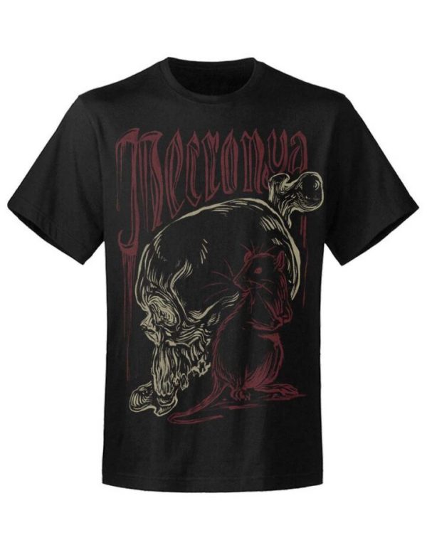 T-shirt homme Necronya  Rats Get fat