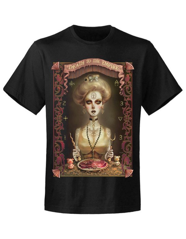 T-shirt homme Screaming demons  Death To The Empire 05