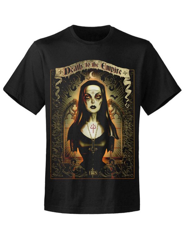 T-shirt homme Screaming demons  Death To The Empire 07