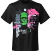 T-shirt homme Sickness clothing  frankenstein noir