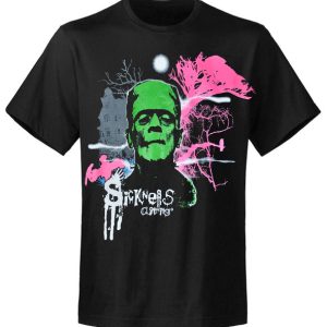 T-shirt homme Sickness clothing  frankenstein noir T-shirt homme Sickness clothing  frankenstein noir