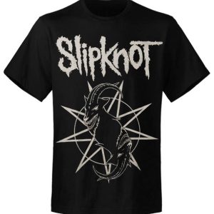 T-shirt homme Slipknot Goat Star Logo T-shirt homme Slipknot Goat Star Logo