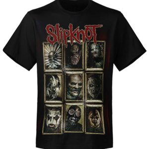 T-shirt homme Slipknot New Masks T-shirt homme Slipknot New Masks