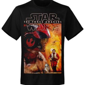 T-shirt homme Star Wars Dameron Composition T-shirt homme Star Wars Dameron Composition
