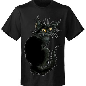 T-shirt homme Severine Pineaux Black Cat T-shirt homme Severine Pineaux Black Cat