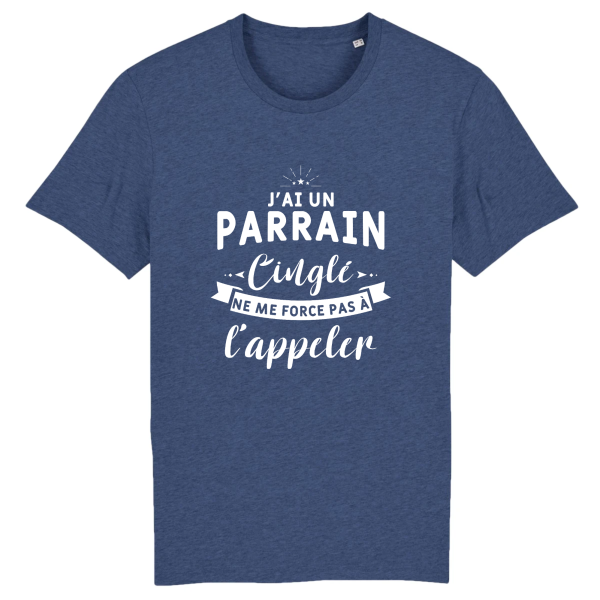 T-shirt parrain cingle, humour