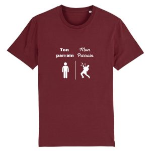 T-shirt parrain humour, cadeau original T-shirt parrain humour, cadeau original