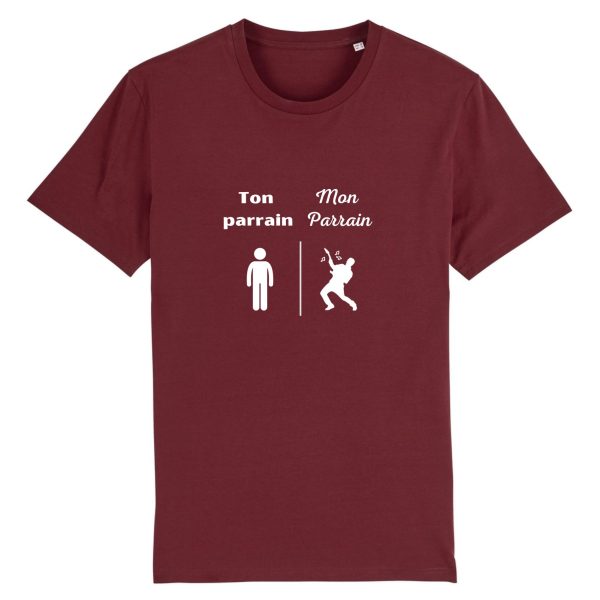 T-shirt parrain humour, cadeau original