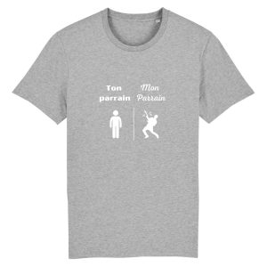 T shirt parrain humour cadeau original 4