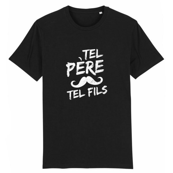 T-shirt tel pere tel fils. cadeau pere-fils