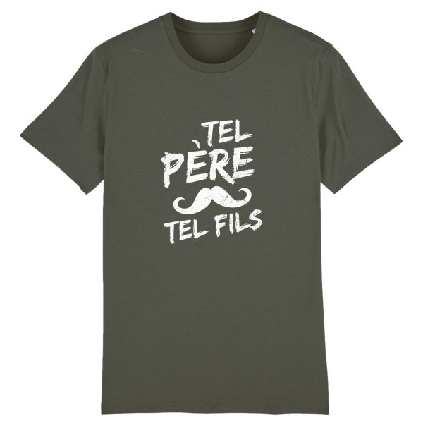 T-shirt tel pere tel fils. cadeau pere-fils