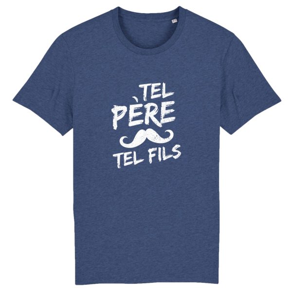 T-shirt tel pere tel fils. cadeau pere-fils