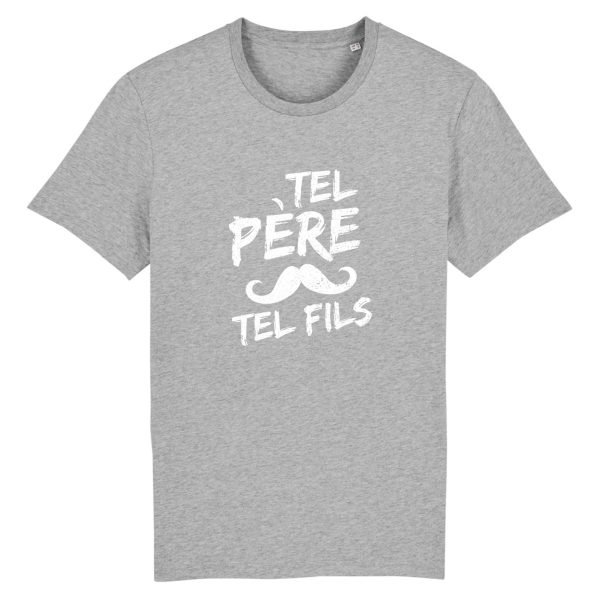 T-shirt tel pere tel fils. cadeau pere-fils