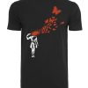 T-shirt unisex Bansky Officiel  Butterfly MC091