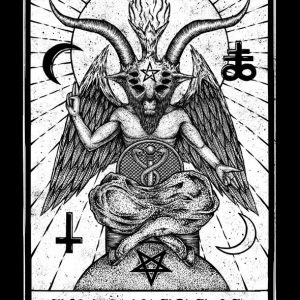 T-shirt unisex Hysteria Ink Baphomet Ink T-shirt unisex Hysteria Ink Baphomet Ink