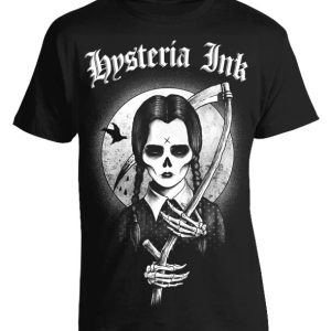 T-shirt unisex Hysteria Ink Grim Wednesday T-shirt unisex Hysteria Ink Grim Wednesday