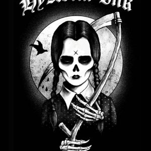 T-shirt unisex Hysteria Ink Grim Wednesday T-shirt unisex Hysteria Ink Grim Wednesday