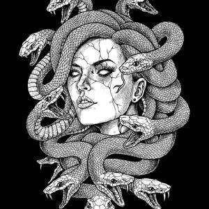 T-shirt unisex Hysteria Ink Medusa Ink T-shirt unisex Hysteria Ink Medusa Ink
