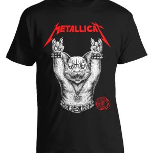 T-shirt unisex Hysteria Ink Metallicat T-shirt unisex Hysteria Ink Metallicat