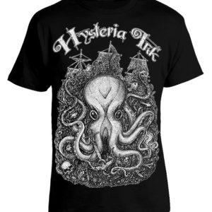 T-shirt unisex Hysteria Ink Octopus Ink T-shirt unisex Hysteria Ink Octopus Ink