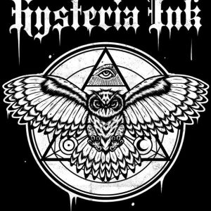 T-shirt unisex Hysteria Ink Owl ink T-shirt unisex Hysteria Ink Owl ink