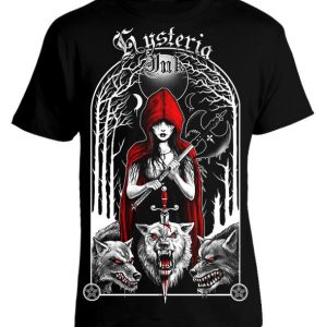 T-shirt unisex Hysteria Ink Red Ridind Ink T-shirt unisex Hysteria Ink Red Ridind Ink