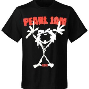 T-shirt unisex Pearl Jam Stick Man T-shirt unisex Pearl Jam Stick Man