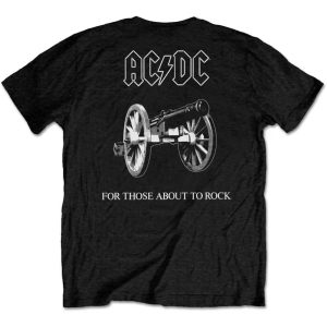 T-shirt unisexe ACDC About To Rock T-shirt unisexe ACDC About To Rock