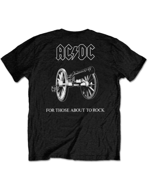 T-shirt unisexe ACDC About To Rock