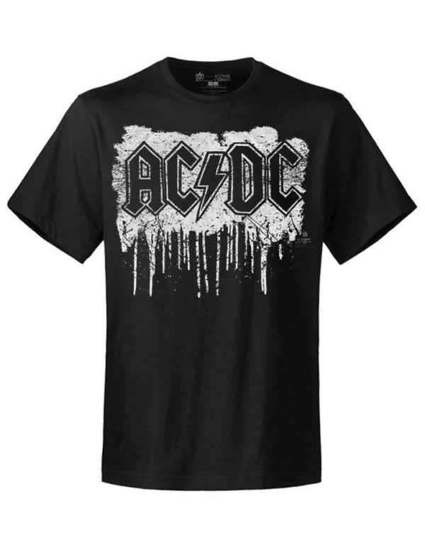 T-shirt unisexe ACDC Dripping With Excitement Black