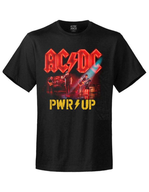 T-shirt unisexe  ACDC Neon Live