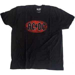 T-shirt unisexe ACDC Oval Logo Vintage T-shirt unisexe ACDC Oval Logo Vintage