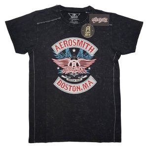 T-shirt unisexe  Aerosmith Boston Pride Snow Wash T-shirt unisexe  Aerosmith Boston Pride Snow Wash