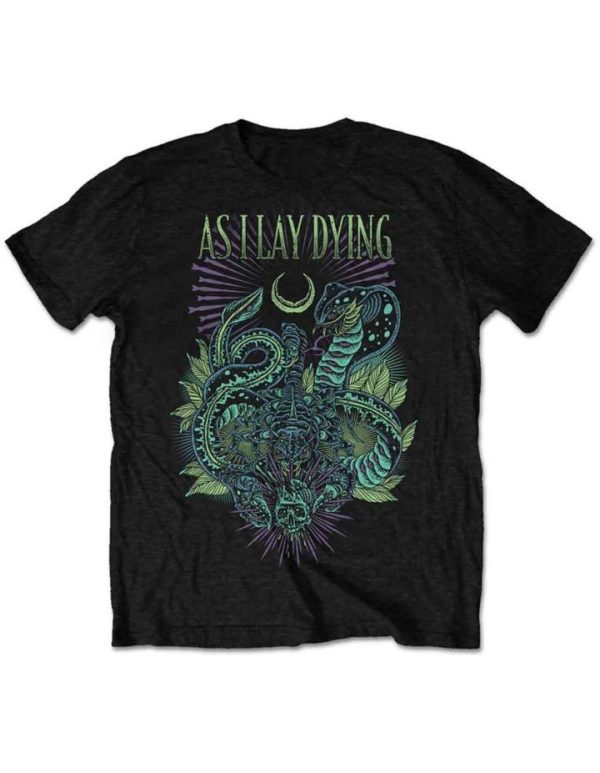 T-shirt unisexe As I lay dying Cobra