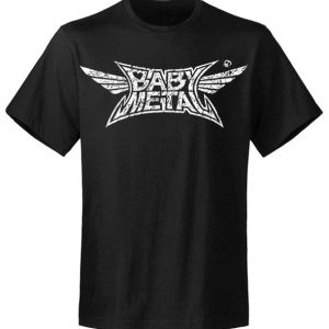 T-shirt unisexe  Babymetal Logo BABYMTS02MB T-shirt unisexe  Babymetal Logo BABYMTS02MB