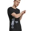 T-shirt unisexe Bansky&rsquo;s Graffiti  The raised bridge MC363