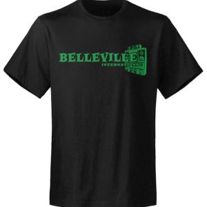 T-shirt unisexe Belleville International  Logo Green T-shirt unisexe Belleville International  Logo Green