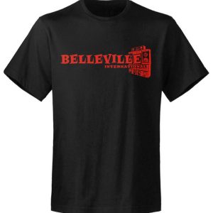 T-shirt unisexe Belleville International  Logo Red T-shirt unisexe Belleville International  Logo Red
