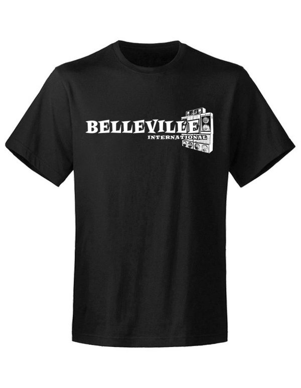 T-shirt unisexe Belleville International  Logo White