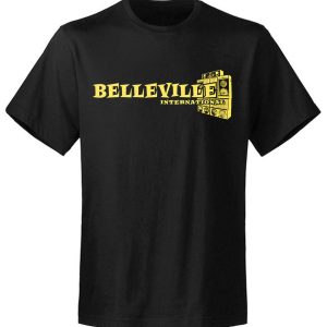 T-shirt unisexe Belleville International  Logo Yellow T-shirt unisexe Belleville International  Logo Yellow