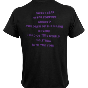 T-shirt unisexe Black Sabbath Master Of Reality Album T-shirt unisexe Black Sabbath Master Of Reality Album