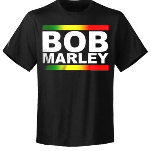 T-shirt unisexe  Bob Marley Rasta Band Block T-shirt unisexe  Bob Marley Rasta Band Block