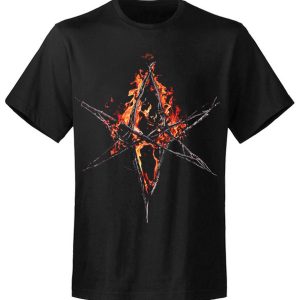 T-shirt unisexe Bring me the Horizon Flaming Hex Black T-shirt unisexe Bring me the Horizon Flaming Hex Black