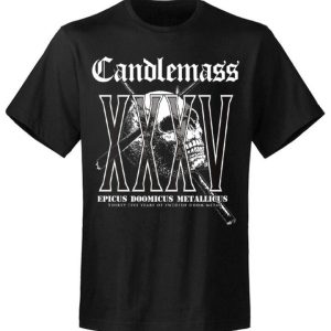 T-shirt unisexe  Candlemass 35 Years Of Swedish Doom Metal T-shirt unisexe  Candlemass 35 Years Of Swedish Doom Metal