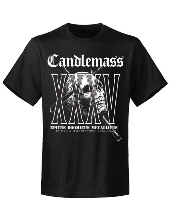 T-shirt unisexe  Candlemass 35 Years Of Swedish Doom Metal