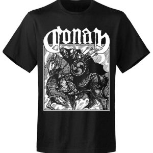 T-shirt unisexe  Conan Horseback Battle Hammer T-shirt unisexe  Conan Horseback Battle Hammer