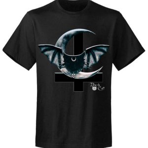 T-shirt unisexe Dark Cat  Chat Bat T-shirt unisexe Dark Cat  Chat Bat